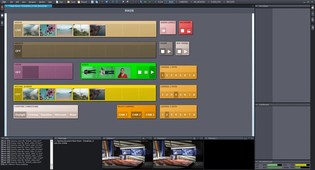Aximmetry - Control Board